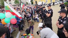 Anti-Weapons Protest Takes Place in Sofia, Bulgaria