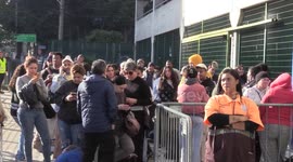 Police Reinforce Security Amidst Massive Queues for Taylor Swift Concert in Sao Paulo, Brazil
