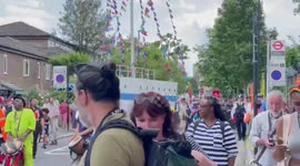 People Mark The 75th Anniversary of 'Windrush' Arrivals in Brixton, London, UK