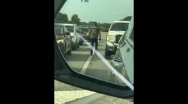 Road Rage Causes Fight
