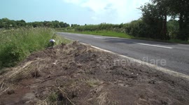 Police launch murder investigation after death of man and child following a collision in Lincolnshire, UK