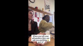Hilarious video: 4th-grade student stumps teachers with unexpected question, sends them into fits of laughter!