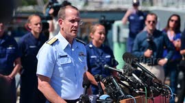 U.S. coast guard reveals debris field from submersible found in search for Titanic Five