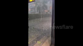 Germany: Storm Hits Northern Hesse With High Winds, Hail Causing Severe Flooding 8