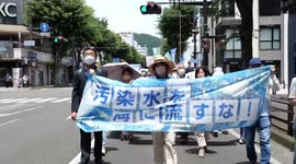 Japan's plan to dump nuke-contaminated water into sea sparks huge outcry worldwide