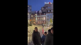 Pedestrians and scooter riders feel the wrath of icy, slippery Bristol