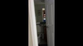 Woman learns that her new power outlet is scared of electricity *Dryer ZAP scare cam*