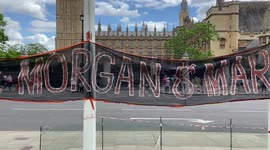 Just Stop Oil march in solidarity with climate activist facing deportation