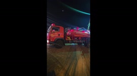Late night fire breaks out at Pattaya Maxxcity Condotel in Thailand