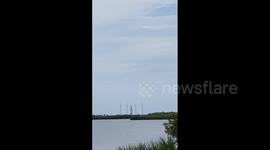 SpaceX Falcon 9 launches starlink 5-12 mission from Cape Canaveral Space Force Station
