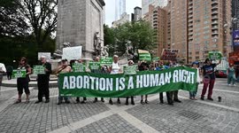 One Year Anniversary Of US Supreme Court Overturning Abortion Rights in NY, USA