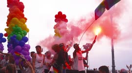 Massive Pride parade rocks Thessaloniki, Greece