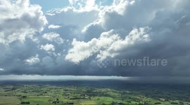 Co. Antrim Thunderstorms By Drone - June 25th 2023