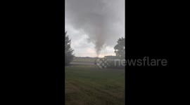 Apocalyptic scenes from Indiana: Ferocious tornado sweeps through US town