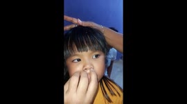 Three-year-old girl's saga seed nose dilemma resolved through determined efforts