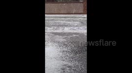 Havoc as hailstorm batters County Wexford, Ireland, causing flash flooding