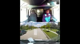 US delivery driver's finger 'bitten off by a dog'