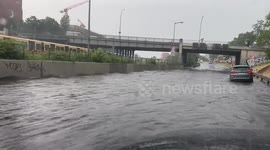 Germany hit by new severe storm with heavy rain and flooding