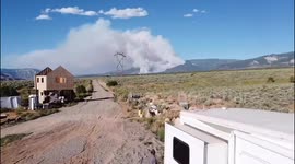 Spring Creek fire near Parachute, Colorado, spreads to 3,000 acres