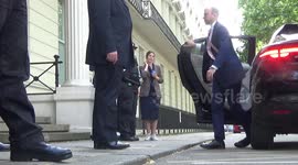 Matt Hancock arrives at UK Covid-19 Inquiry hearing in London