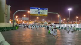 Muslim pilgrims gather on the Mount of Mercy at the plain of Arafat during the annual haj pilgrimage, outside the holy city of Mecca, Saudi Arabia