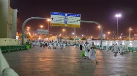 Muslim pilgrims gather on the Mount of Mercy at the plain of Arafat during the annual haj pilgrimage, outside the holy city of Mecca, Saudi Arabia