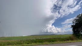 Canada: Stunningly Vivid Double Rainbow Graces Sky Over Ontario Amid Storm