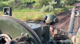 Russia Says Its Paratroopers Fired From A BMD-4 And Took Out A Ukrainian Position In A House In Ukraine