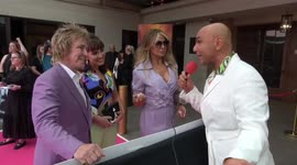 Charlie Mullins and his partner Raquel Reno and friend Lizzie Cundy talk about their shared support for their good friend James Whale.