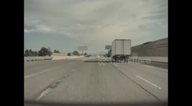 Near Miss Highway Collision