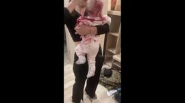 Kramatorsk attack: Immediate aftermath of missile strike that killed 8 including 3 children