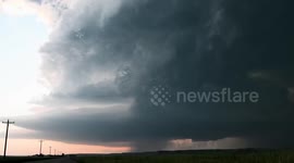 Tornado-producing storm rolls into Nebraska panhandle
