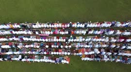 Indonesian Muslims join Eid al-Adha prayer marking end of Islamic pilgrimage of Hajj