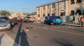Hill Street Multi-Vehicle hit and Run causes crash