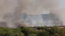 US: Evacuations Ordered As Diamond Fire Rages In Scottsdale, AZ 2
