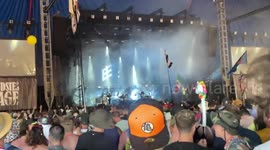 Editors Performing at Glastonbury Festival 2023 in Glastonbury, UK