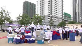 Cambodia burns down 5.71 tonnes of illicit drugs, ingredients