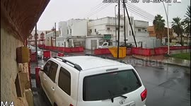 Rain Ruins a Cat's Jump