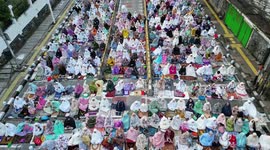 Indonesian Muslims Celebrate Eid Al-Adha