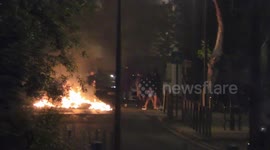Protesters start fires in Bordeaux, France, over killing of teenager
