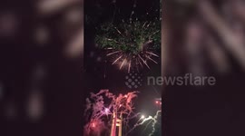 Spectacular fireworks mark annual pride month in Catholic Philippines