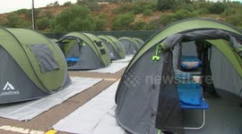 San Diego opens safe camping location for city's homeless
