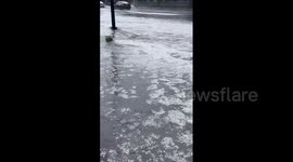 US: Roads Turn Into River In Denver Met Area As Severe Storms Batter Northern Colorado