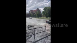 US: Roads Turn Into River In Denver Met Area As Severe Storms Batter Northern Colorado 5
