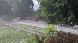 US: Roads Turn Into River In Denver Met Area As Severe Storms Batter Northern Colorado 2