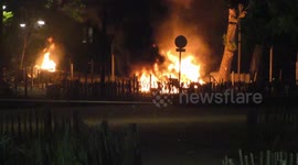 Nahel's death: Firefighters tackle numerous fires in Bordeaux, France
