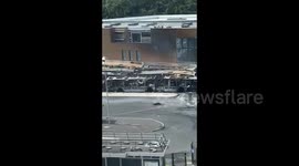 France: Bus Depot In Aubervilliers Torched During Riots Over Police Shooting Of Teenager 2