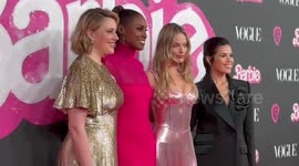 'Barbie' stars including Margot Robbie attend celebration party, presented by Vogue Australia