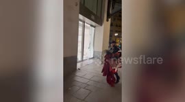 Footage shows Zara shop in Paris being looted