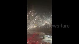 Fire and Fireworks in Paris During Protest Over Police Shooting Of Teenager